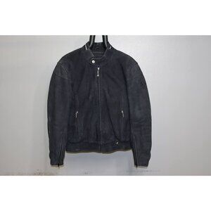 BMW Motorcycle Jacket Size 40 Black Motorrad Atlantis 2 Leather Biker